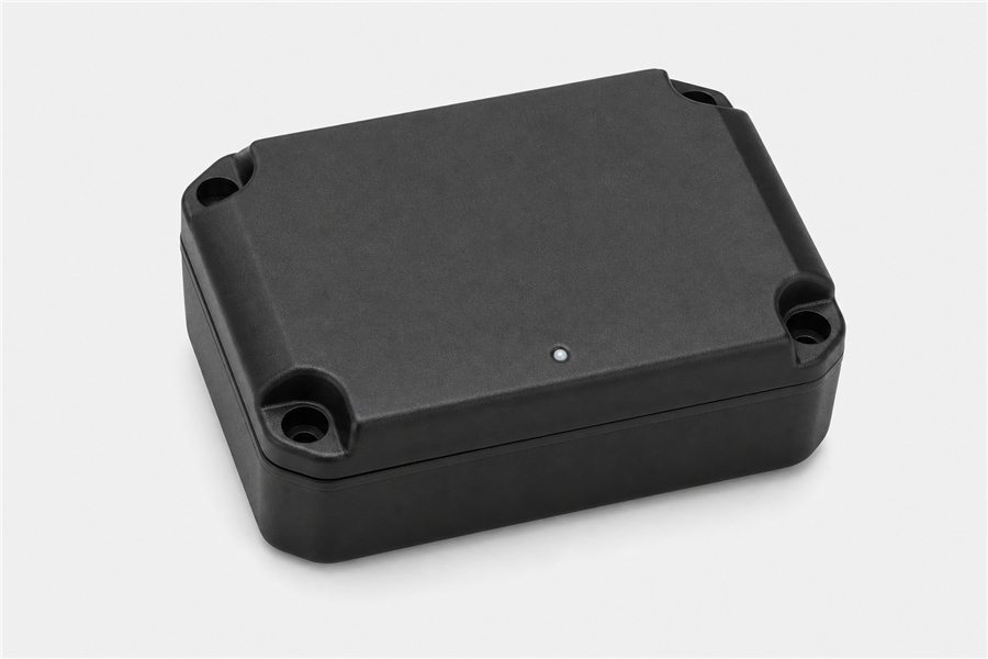 Portable asset tracker product-style device mockup